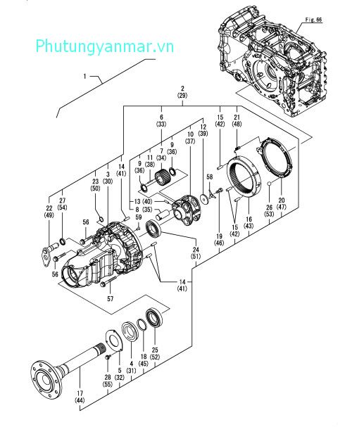 Trục sau (1-2)